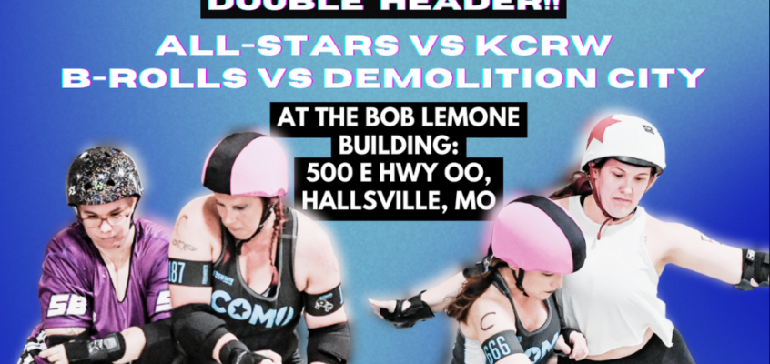 CoMo Roller Derby Double Header – Bout Program on Saturday, May 18, 2024