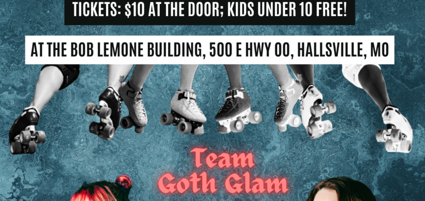 CoMo Roller Derby Mashup: The Glam Slam- October 26th, 2024 Bout Program