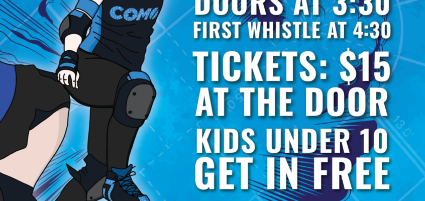 CoMo Roller Derby – April 5th, 2025 Bout Program